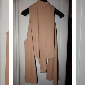 Missguided cream body suit